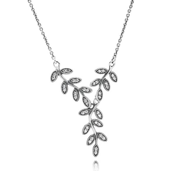 Pandora Jewelry - Pandora | Sparkling Leaves Necklace